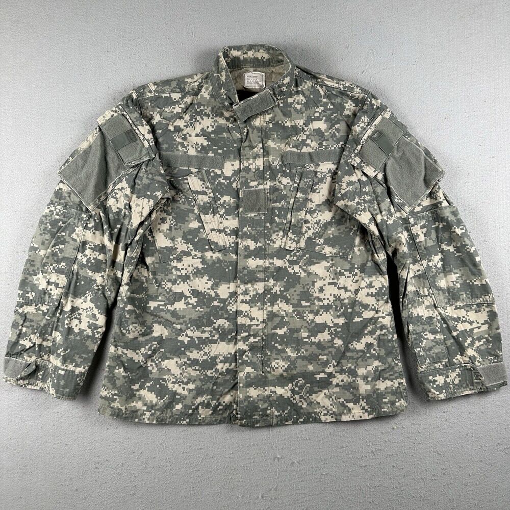 US Military ACU Army Combat Uniform Coat UCP Digital Camo Ripstop Medium Reg